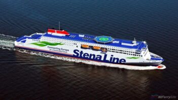 Rendering of Stena's now 'E-Flexer' class, 4 of which are currently under construction in China at AVIC's Weihai yard.