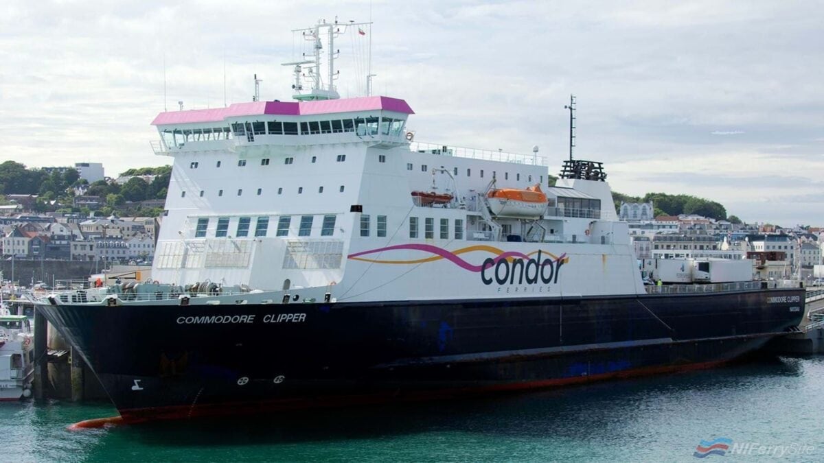 Condor Ferries COMMODORE CLIPPER is the closest BEN-MY-CHREE has to a sister-ship. Condor Ferries.