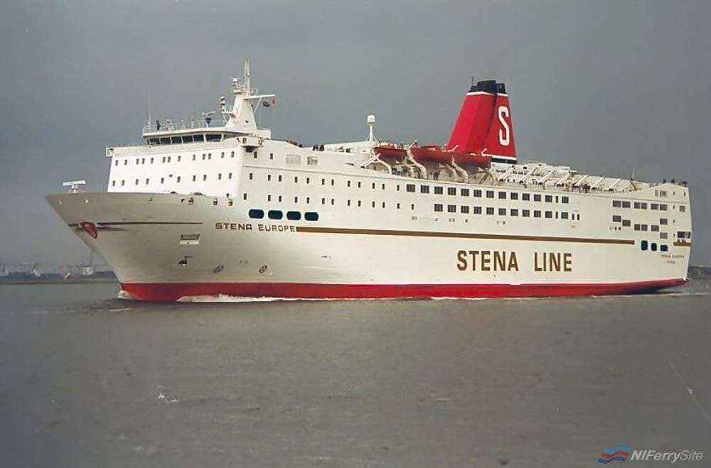 STENA EUROPE seen in the 