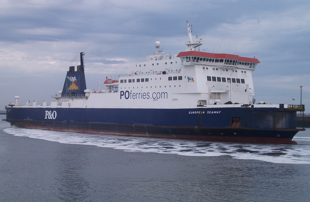 EUROPEAN SEAWAY arriving at Calais, May 7th, 2011. Copyright © Paul Smith, some rights reserved.