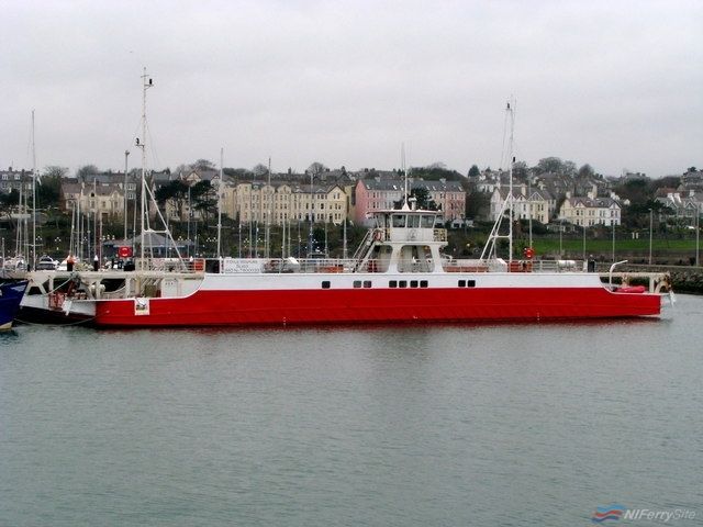 FOYLE VENTURE rests at Bangor enroute to Lough Foyle during March 2008, whilst returning from refit in Dublin. Copyright © Ross McDonald.