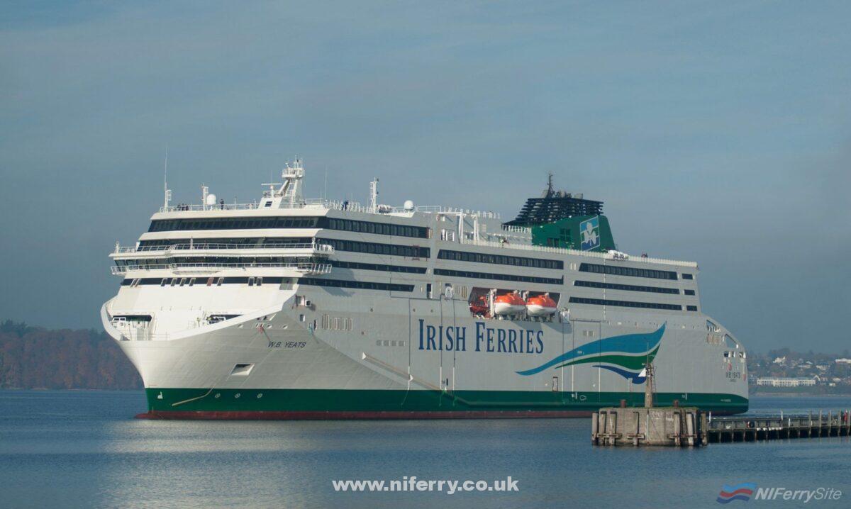 Irish Ferries FSG-built Ireland - France ferry W.B. YEATS. FSG.