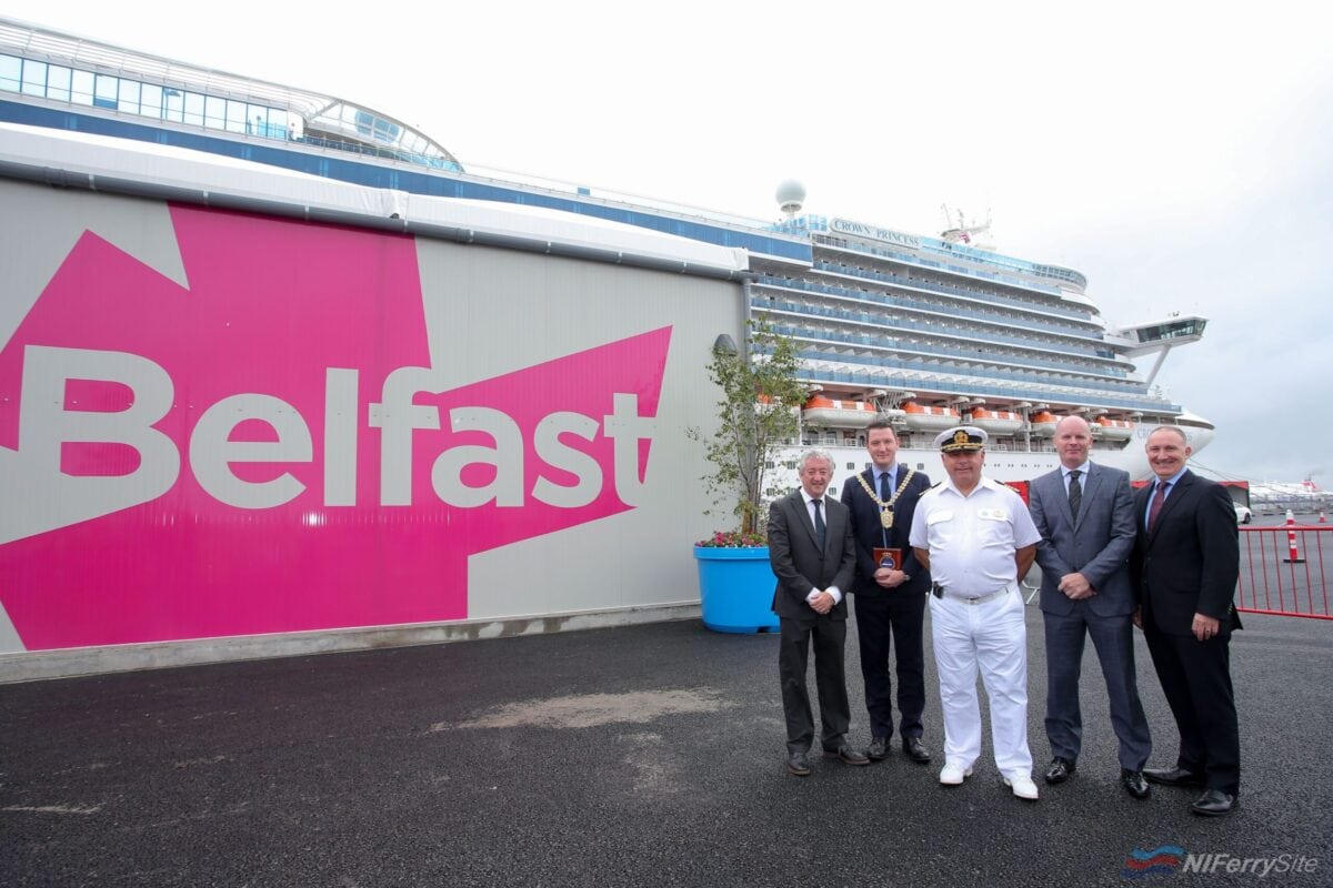 The official launch of Belfast Cruise Terminal. PressEye - Belfast - Northern Ireland - 29th July 2019. Picture: Philip Magowan / PressEye
