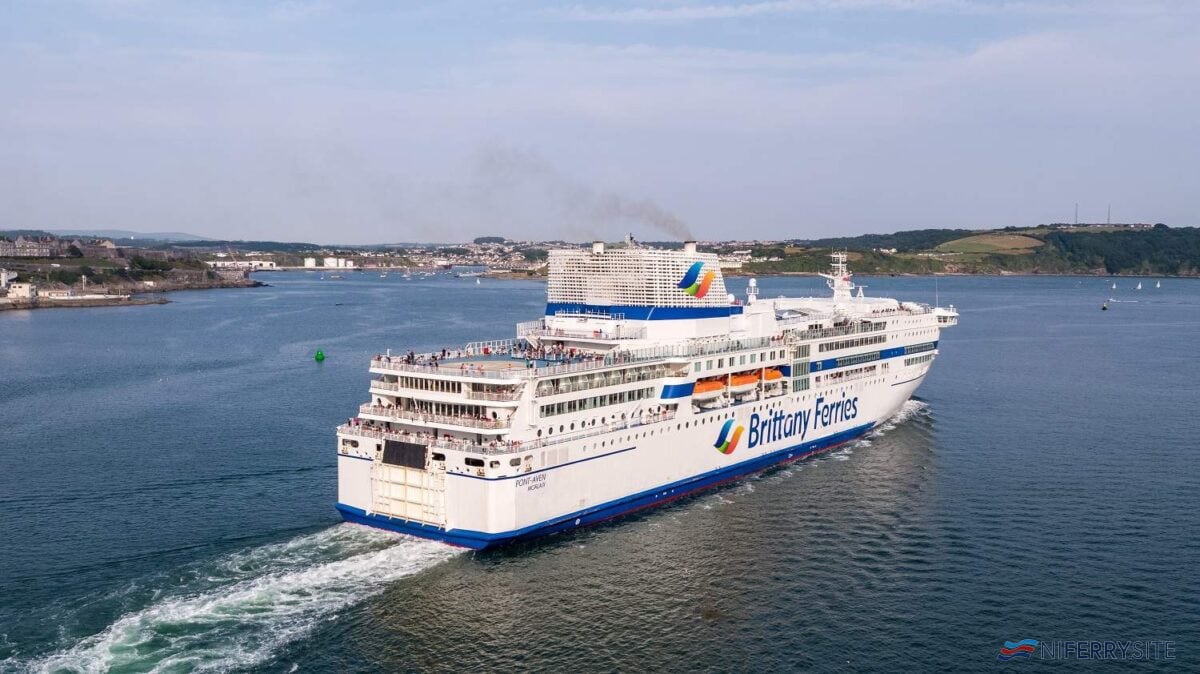 Brittany Ferries PONT AVEN. © Brittany Ferries.