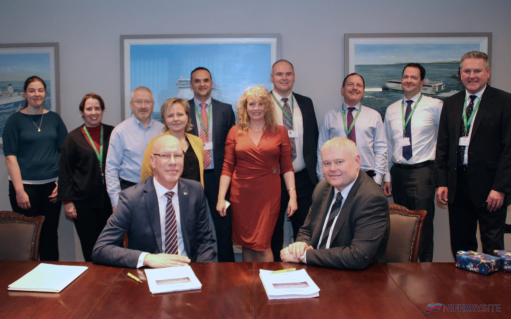 Irish Ferries sign a contact with Hogia for the supply of a new passenger and freight booking system. Irish Ferries.