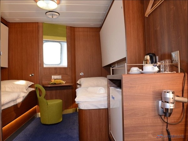 Comfort Class cabin on Stena Lagan/Stena Mersey. Stena Line.