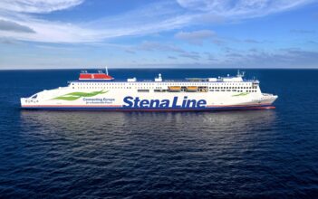 The two vessels that are now under construction are both 30% larger and more energy efficient than previous vessels. Mild Design / Stena Line.
