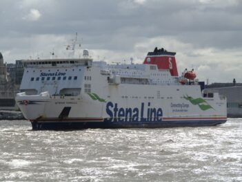 STENA NORDICA seen in the River Mersey, Sunday July 5 2020. Copyright © Rob Foy.