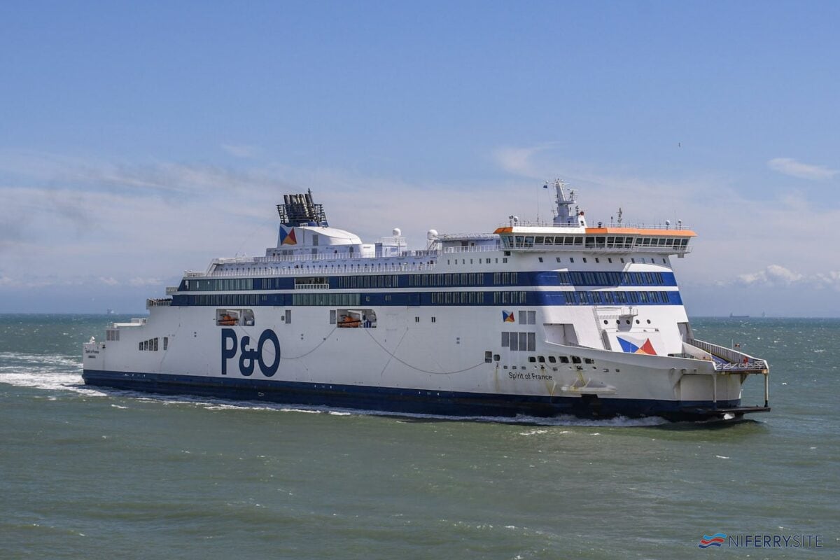 SPIRIT OF FRANCE. P&O Ferries.