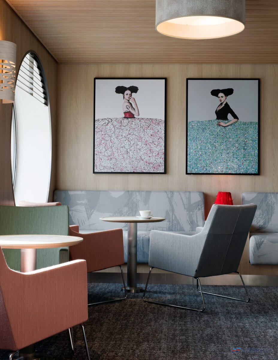 C-Club Lounge, GALICIA. Brittany Ferries.
