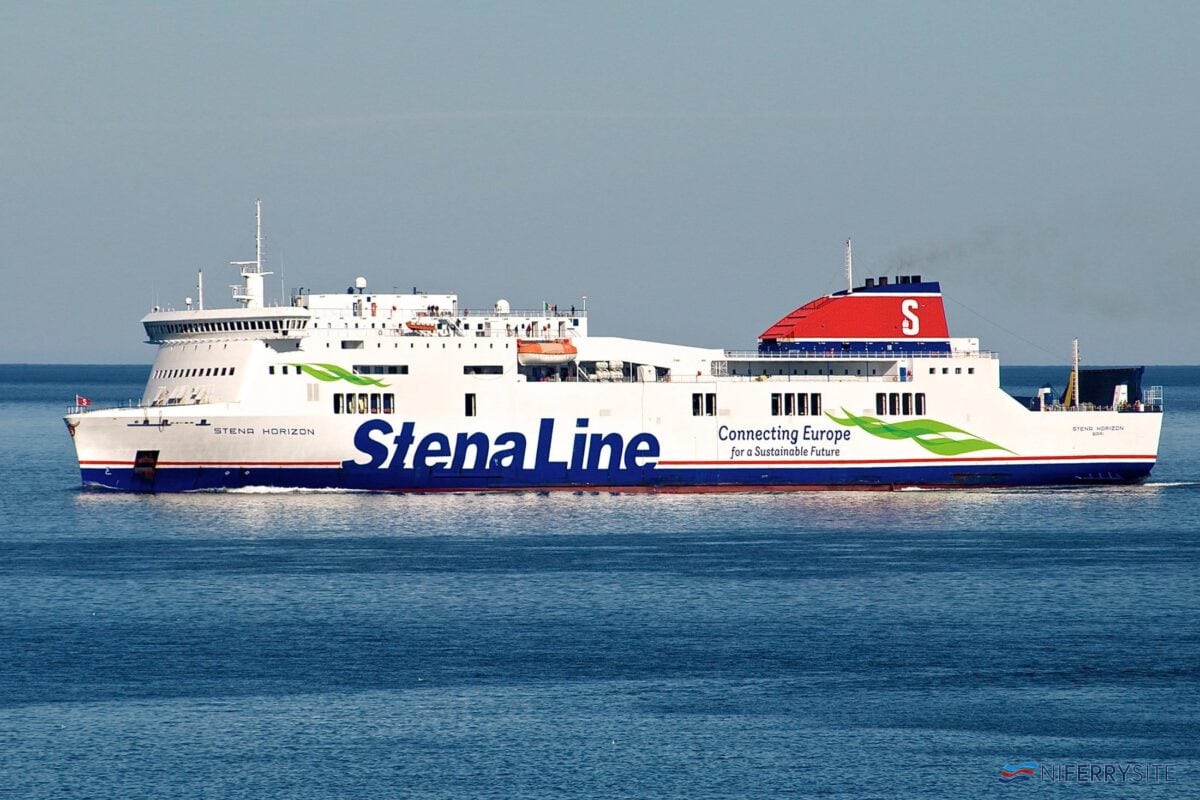 STENA HORIZON is the regular vessel on Stena Line's Rosslare - Cherbourg route. Stena Line